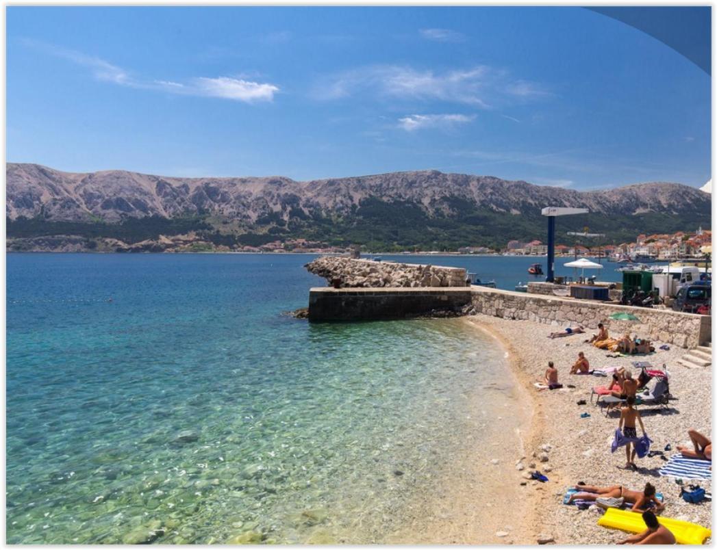 Beach Villa Baska Extérieur photo