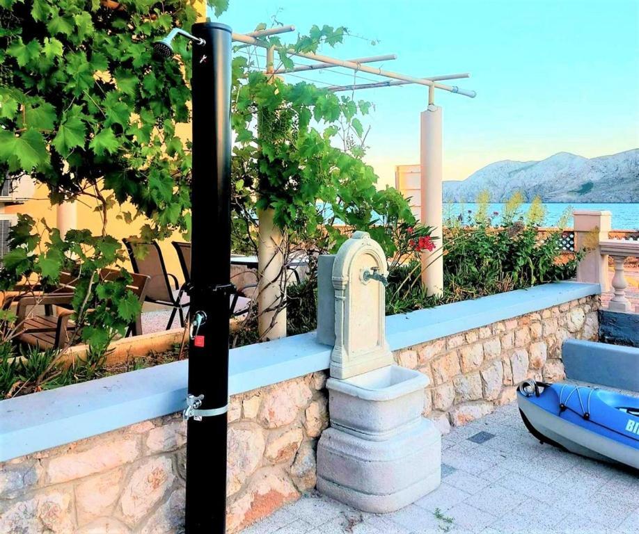 Beach Villa Baska Chambre photo