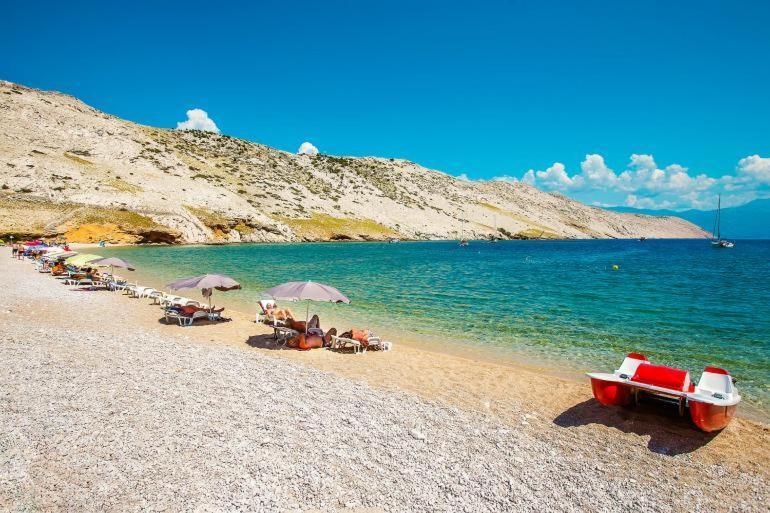 Beach Villa Baska Chambre photo