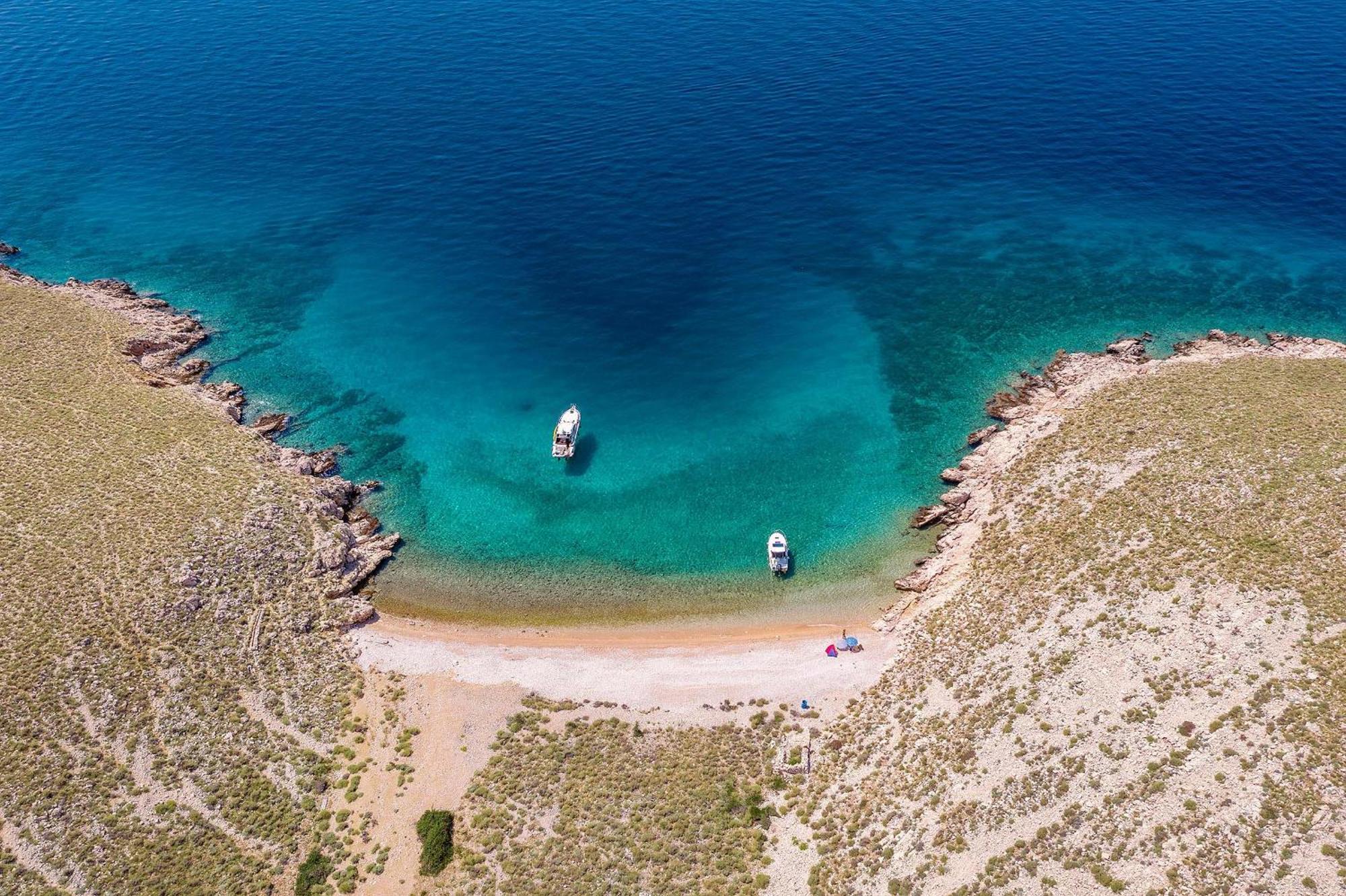 Beach Villa Baska Chambre photo